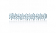 蒂芙尼榄尖形钻石 钻石群镶手链
