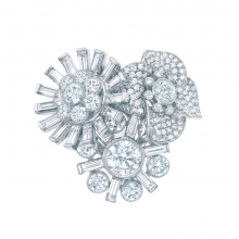 蒂芙尼BLUE BOOK高級珠寶花束造型戒指