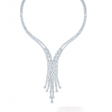 蒂芙尼BLUE BOOK高级珠宝装饰艺术风格钻石项链