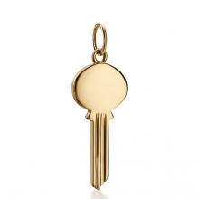 蒂芙尼TIFFANY KEYS Modern Keys 椭圆形钥匙吊坠