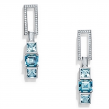 蒂芙尼BLUE BOOK高级珠宝2018 BLUE BOOK钻石耳环