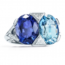 蒂芙尼BLUE BOOK高级珠宝2018 BLUE BOOK铂金镶嵌戒指