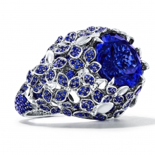 蒂芙尼BLUE BOOK高级珠宝2018 BLUE BOOK绣球花造型戒指