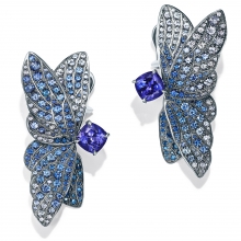 蒂芙尼BLUE BOOK高級珠寶2018 BLUE BOOK蝴蝶造型耳環