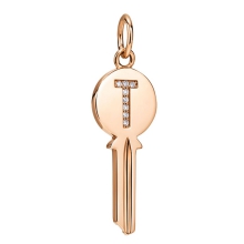 蒂芙尼TIFFANY KEYS Modern Keys 圆形钥匙吊坠