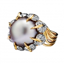 蒂芙尼SCHLUMBERGER™高级珠宝花瓣造型戒指