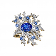 蒂芙尼BLUE BOOK高级珠宝2023 BLUE BOOK珊瑚溢彩（Coral）戒指