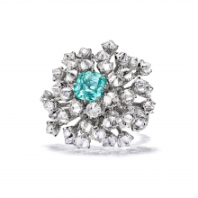 蒂芙尼BLUE BOOK高级珠宝2023 BLUE BOOK铂金镶嵌钻石戒指