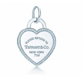 蒂芙尼RETURN TO TIFFANY Heart Tag 吊饰 项链