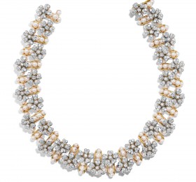 蒂芙尼史隆伯杰系列高级珠宝史隆伯杰花朵与栅栏造型项链