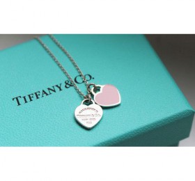 蒂芙尼RETURN TO TIFFANY Double Heart Tag迷你吊坠实拍图