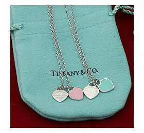 蒂芙尼RETURN TO TIFFANY Double Heart Tag迷你吊坠实拍图