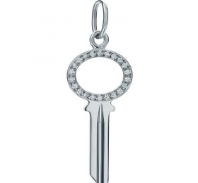 蒂芙尼TIFFANY KEYS Modern Keys 椭圆形镂空钥匙吊坠 吊坠