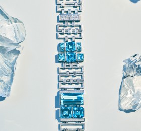 蒂芙尼BLUE BOOK高级珠宝2018 BLUE BOOK钻石手链官方图