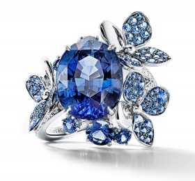 蒂芙尼BLUE BOOK高级珠宝2018 BLUE BOOK绣球花造型戒指 戒指
