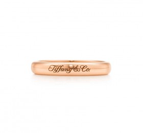 蒂芙尼结婚戒指“Tiffany & Co.”字样 戒指 戒指