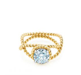 蒂芙尼JEAN SCHLUMBERGER Tiffany & Co. Schlumberger Rope 钻戒官方图