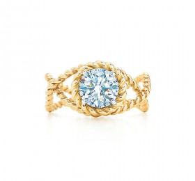 蒂芙尼JEAN SCHLUMBERGER Tiffany & Co. Schlumberger Rope 钻戒官方图