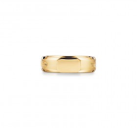 蒂芙尼TIFFANY 1837系列Makers 系列 18K 黄金中号斜切戒指 戒指