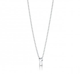 蒂芙尼TIFFANY 1837系列Makers 系列纯银锁眼项链，61.0 厘米项链