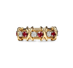 蒂芙尼SCHLUMBERGER™高级珠宝红宝石及钻石戒指 戒指