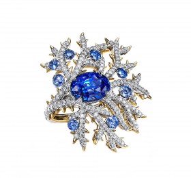 蒂芙尼BLUE BOOK高级珠宝2023 BLUE BOOK珊瑚溢彩（Coral）戒指 戒指