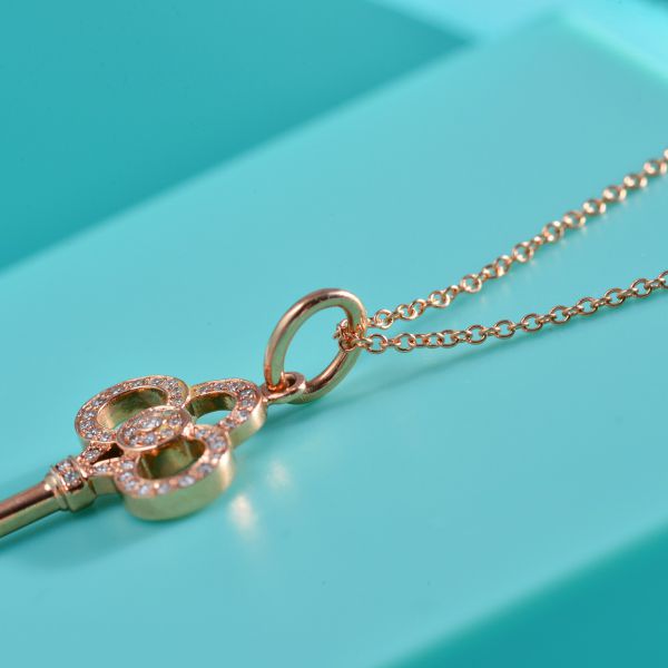 蒂芙尼tiffanykeys冠形钥匙吊坠