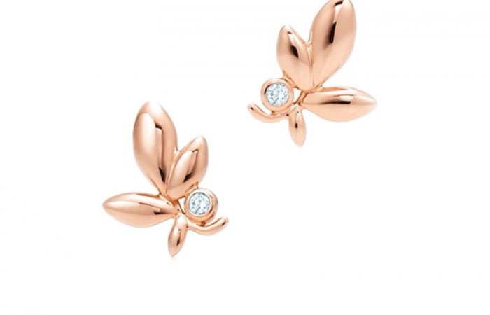 蒂芙尼PALOMA PICASSO®Olive Leaf 耳环