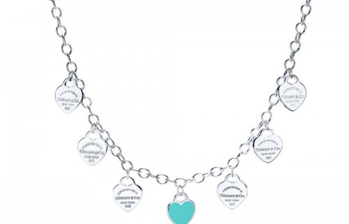 蒂芙尼RETURN TO TIFFANY Multi-heart Tag项链