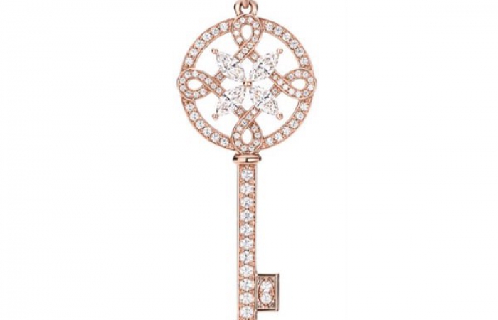 蒂芙尼TIFFANY KEYS Tiffany Victoria™ 圆形钥匙吊坠