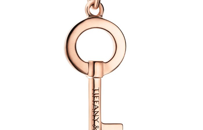 蒂芙尼TIFFANY KEYS Modern Keys 圆形镂空钥匙吊坠