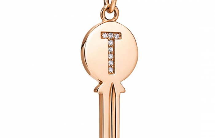 蒂芙尼TIFFANY KEYS Modern Keys 圆形钥匙吊坠