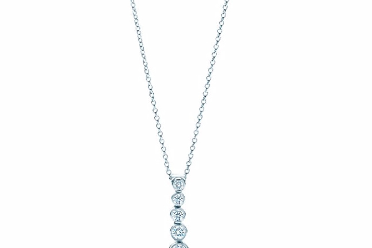 蒂芙尼TIFFANY COBBLESTONE Tiffany Jazz™Graduated 吊坠