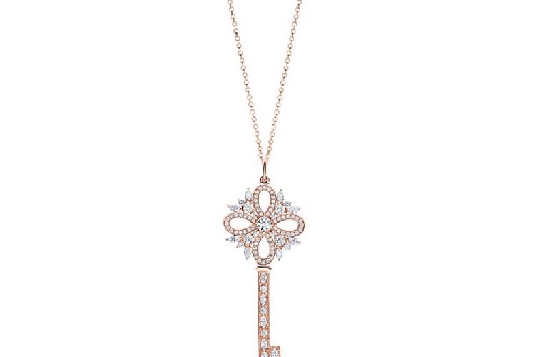 蒂芙尼TIFFANY KEYS Tiffany Keys系列Tiffany Victoria™ 中号钥匙吊坠项链