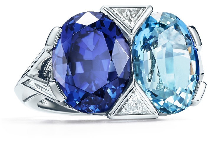 蒂芙尼BLUE BOOK高级珠宝2018 BLUE BOOK铂金镶嵌戒指