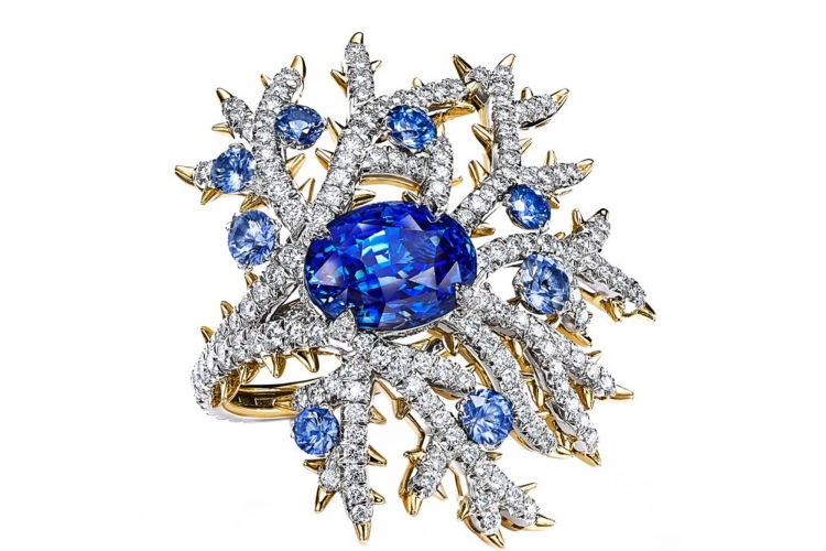 蒂芙尼BLUE BOOK高级珠宝2023 BLUE BOOK珊瑚溢彩（Coral）戒指