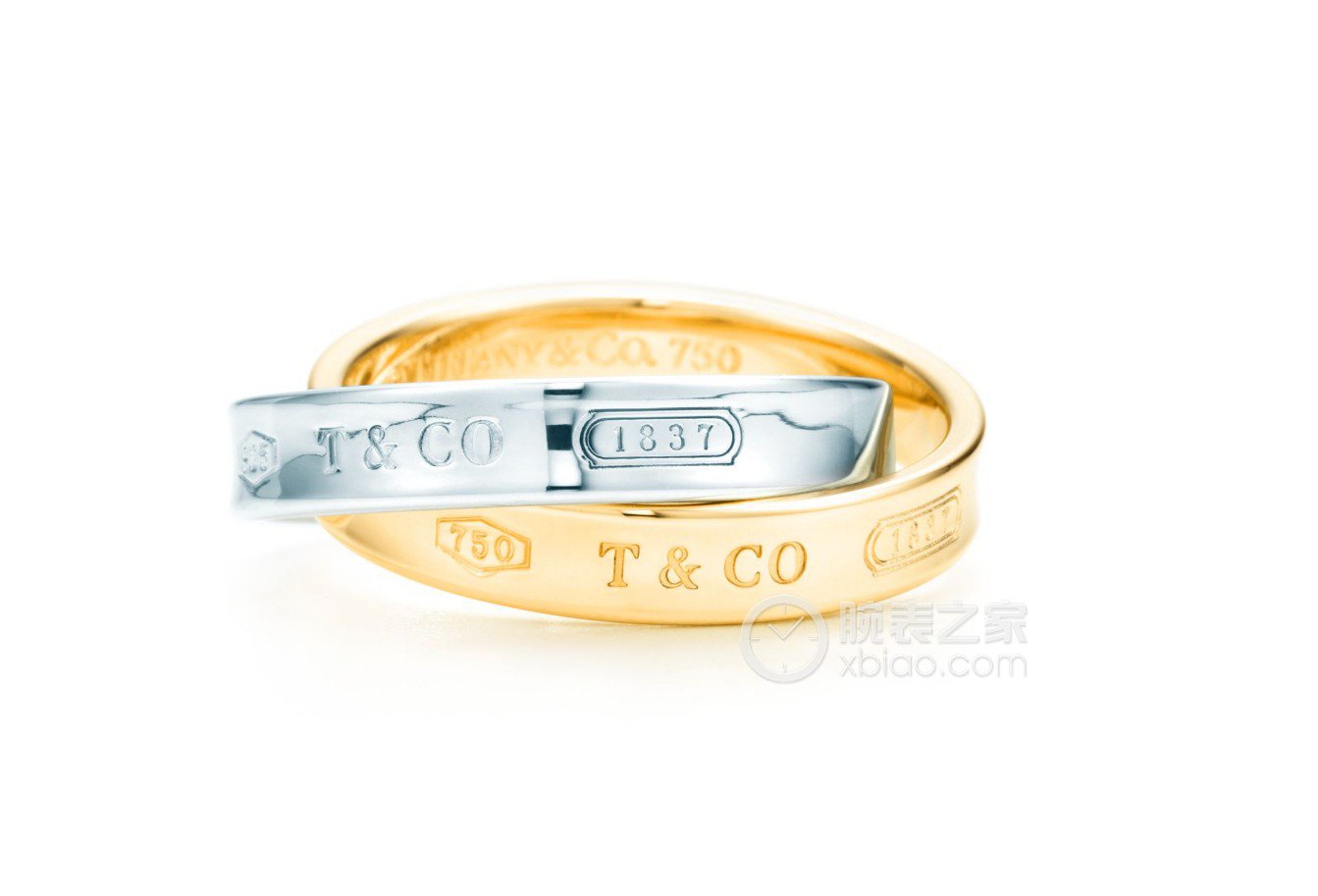 蒂芙尼TIFFANY 1837系列扣环圈形戒指戒指