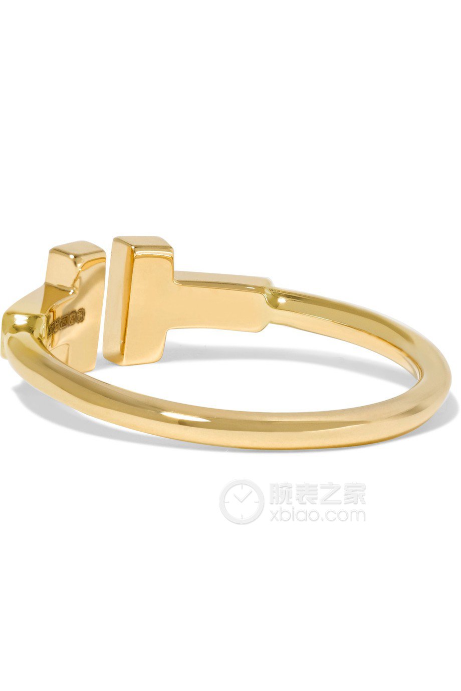 蒂芙尼tiffany t镶钻线圈戒指戒指