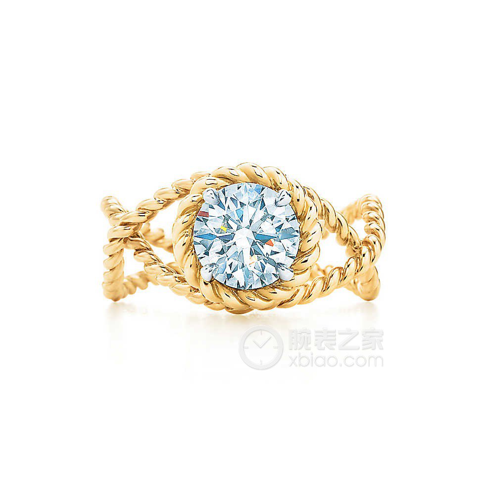 蒂芙尼JEAN SCHLUMBERGERTiffany & Co. Schlumberger Rope 钻戒戒指