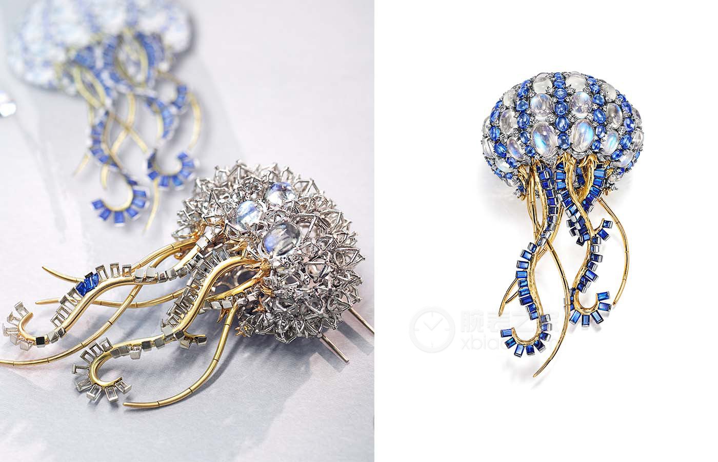 蒂芙尼BLUE BOOK高级珠宝水母绮想（Jellyfish）项链项链
