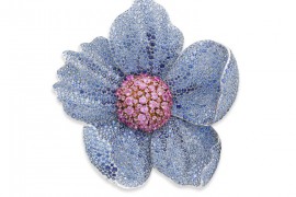 梵克雅宝标志系列FLOWERS PAVOT ROSE胸针