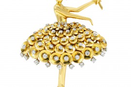梵克雅宝Sequin ballerina胸针