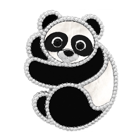 梵克雅宝Panda胸针