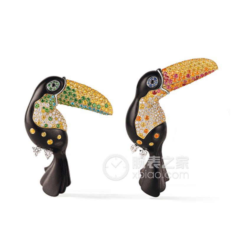 梵克雅宝主题系列toucans胸针胸针