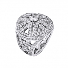 卡地亚PARIS NOUVELLE VAGUE系列钻石戒指