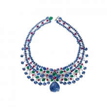卡地亚COLORATURA高级珠宝系列SAMBHAL水果锦囊风格项链