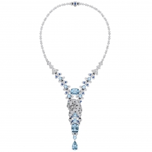 卡地亚LE VOYAGE RECOMMENCÉ高级珠宝系列PANTHERE GIVRÉE高级珠宝项链