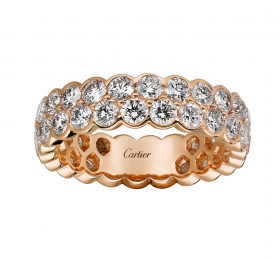 卡地亚 创意钻石系列结婚对戒 戒指