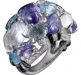 卡地亚 镌刻宝石戒指 戒指
