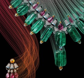 卡地亚COLORATURA高级珠宝系列CHROMAPHONIA项链官方图